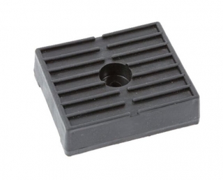 Pás DOMAR profi 120 x 100 mm PE na trupovou opěru černý