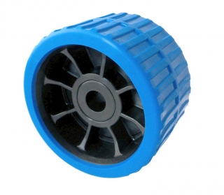Rolna trupová DOMAR profi pr. 120 mm x 74 mm/otvor 15 mm PA/PU modrá