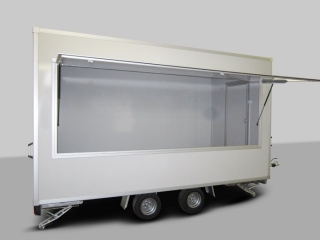 Prodejní stánek 520x203x230 cm - 2000 kg