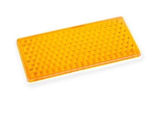  Odrazka oranžová UP105x48 (50P) samolepící
