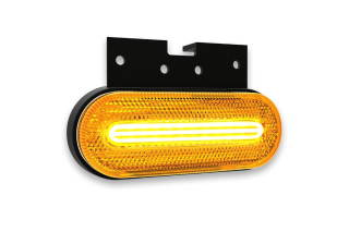 Svítilna boční obrysová LED Fristom FT-070 12-36V,  na držáku