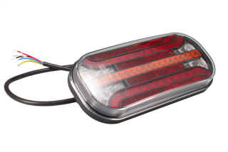 Svítilna Fristom FT-230 sdružená LED 12-36V, L/P-BL/BR/KO/CO, dynamický blinkr