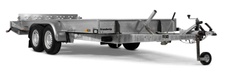 Univerzální hydraulicky sklopný přepravník Brenderup UT4000STB2500 | 399 x 180 cm | 2500 kg