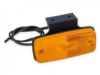 Poziční světlo DOB-45DZ/K LED, oranžové s držákem
