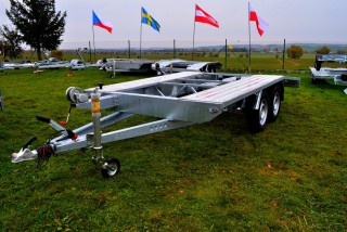 Přepravník automobilů - JUPITER - 500 x 210 cm, 3000 kg