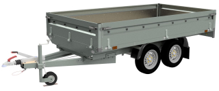 Přívěsný vozík brzděný NEPTUN Nordica | 320 × 168 cm | 1300 kg
