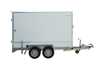 Skříňový přívěs Temared BOX 2512/2 C | 250 x 125 x 150 cm | 2000 kg