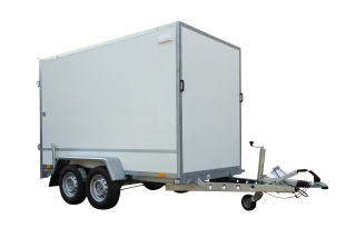Skříňový přívěs Temared BOX 3015/2C - 300 x 147 x 180 2000 kg