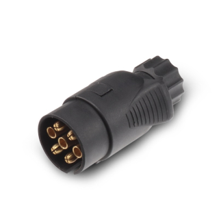 Zástrčka - vidlice 7 pól 12V, TESAT