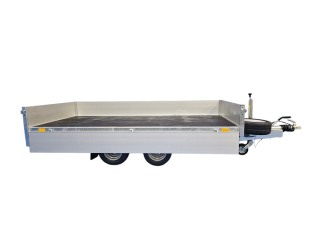 Přívěsný vozík brzděný NEPTUN Nordica PRO ALU | 335 × 182 cm | 2700 kg