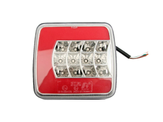 Sdružené světlo C LED - pravé s osvětlením SPZ, 12 V MULTIPA