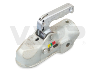 Tažná spojka WW 350 R-D pr. 65 mm, 3500 kg, vrt. 12,5 mm vrchní otvor, 14,5 mm boční otvor