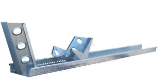Držák motocyklu s automatickým zajištěním 2495/190mm pozink