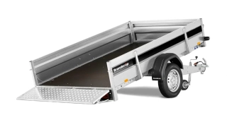 Přívěsný vozík Brenderup 2260S TILT sklopný | 258 x 153 cm